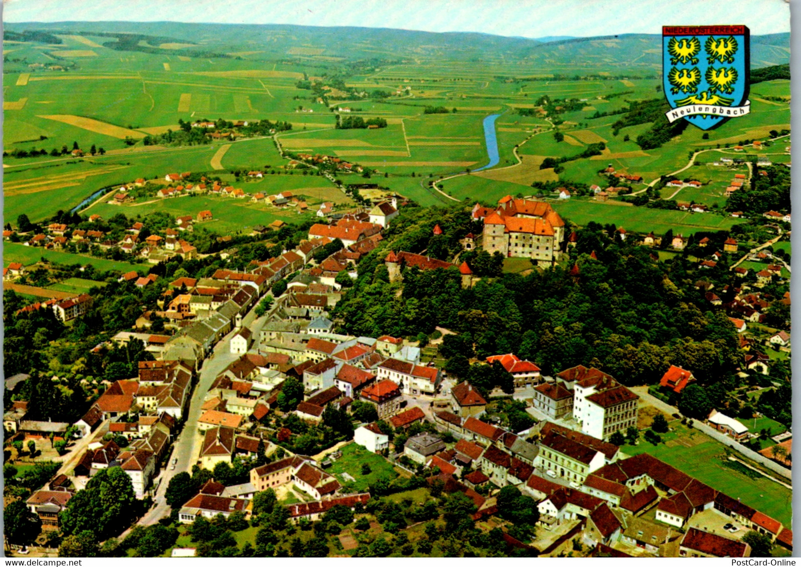 4457 - Neulengbach , Burg Neulengbach Dreigeschoßiger Renaissencebau - Gelaufen 1976 - Neulengbach