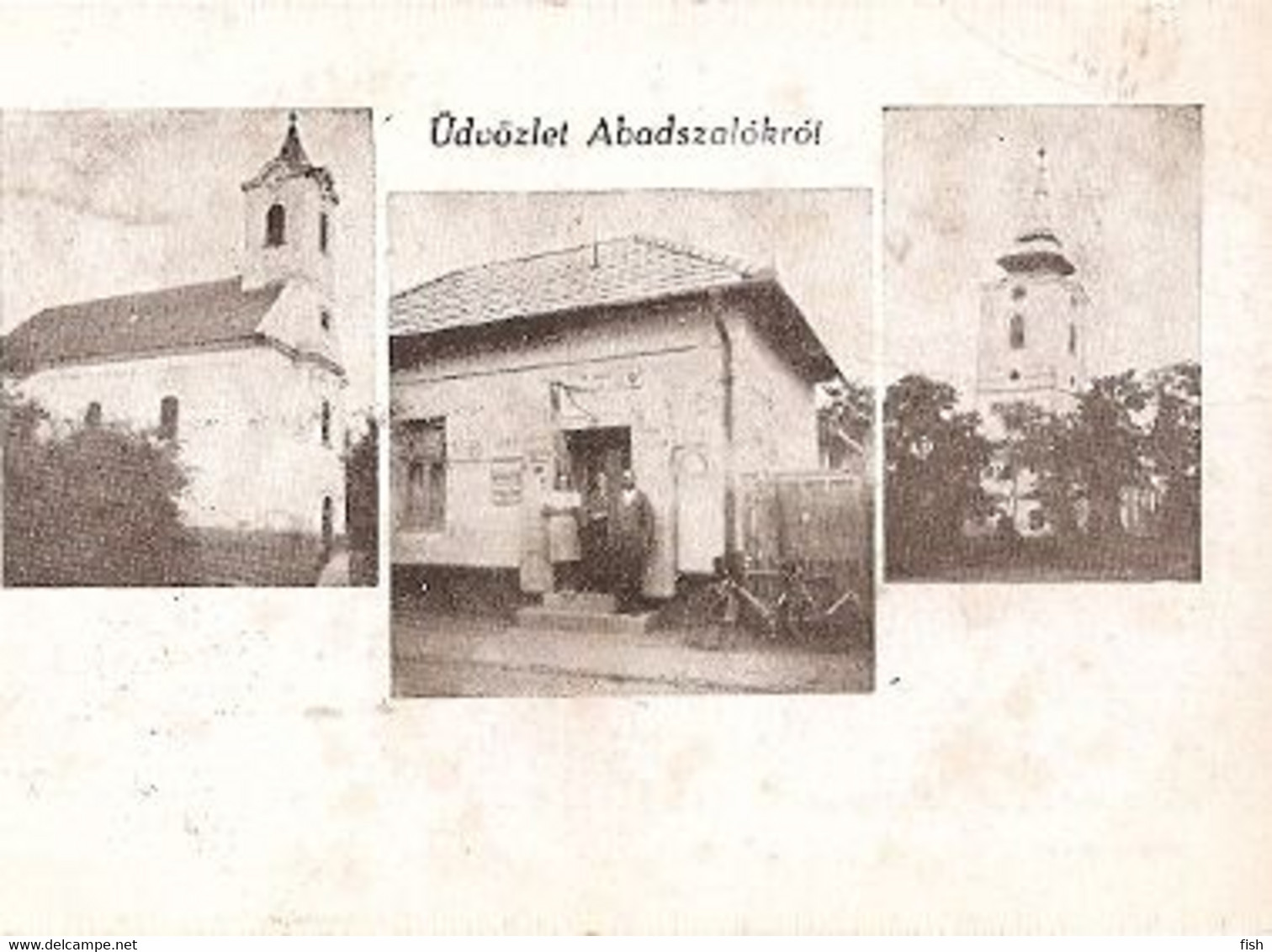 Hungary & Marcofilia, Udvozlet Abadszalokroi, Karolyi Kalman Kiadasa, Dohanyaruda Kiadasa (68868) - Other & Unclassified