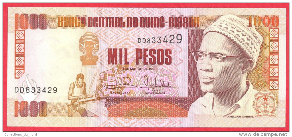 Guinea-Bissau - 1000 Pesos 1993 UNC / Papier Monnaie - Guiné-Bissau - Guinea–Bissau