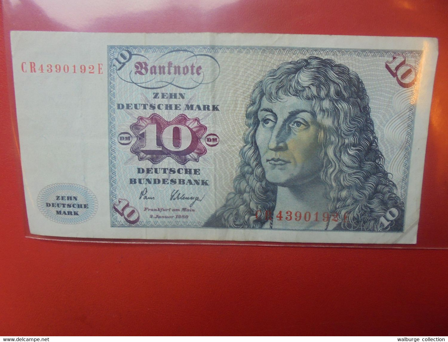 ALLEMAGNE (Rép.Fédérale) 10 D.MARK 1980 CIRCULER - 10 DM