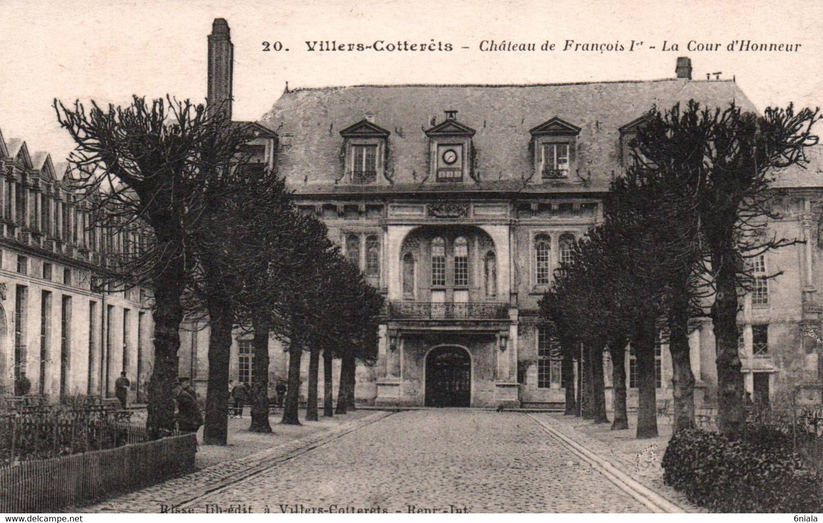 5974 Carte Postale VILLERS COTTERETS Château De François 1er Cour D'Honneur    (scan Recto-verso) 02 Aisne - Villers Cotterets