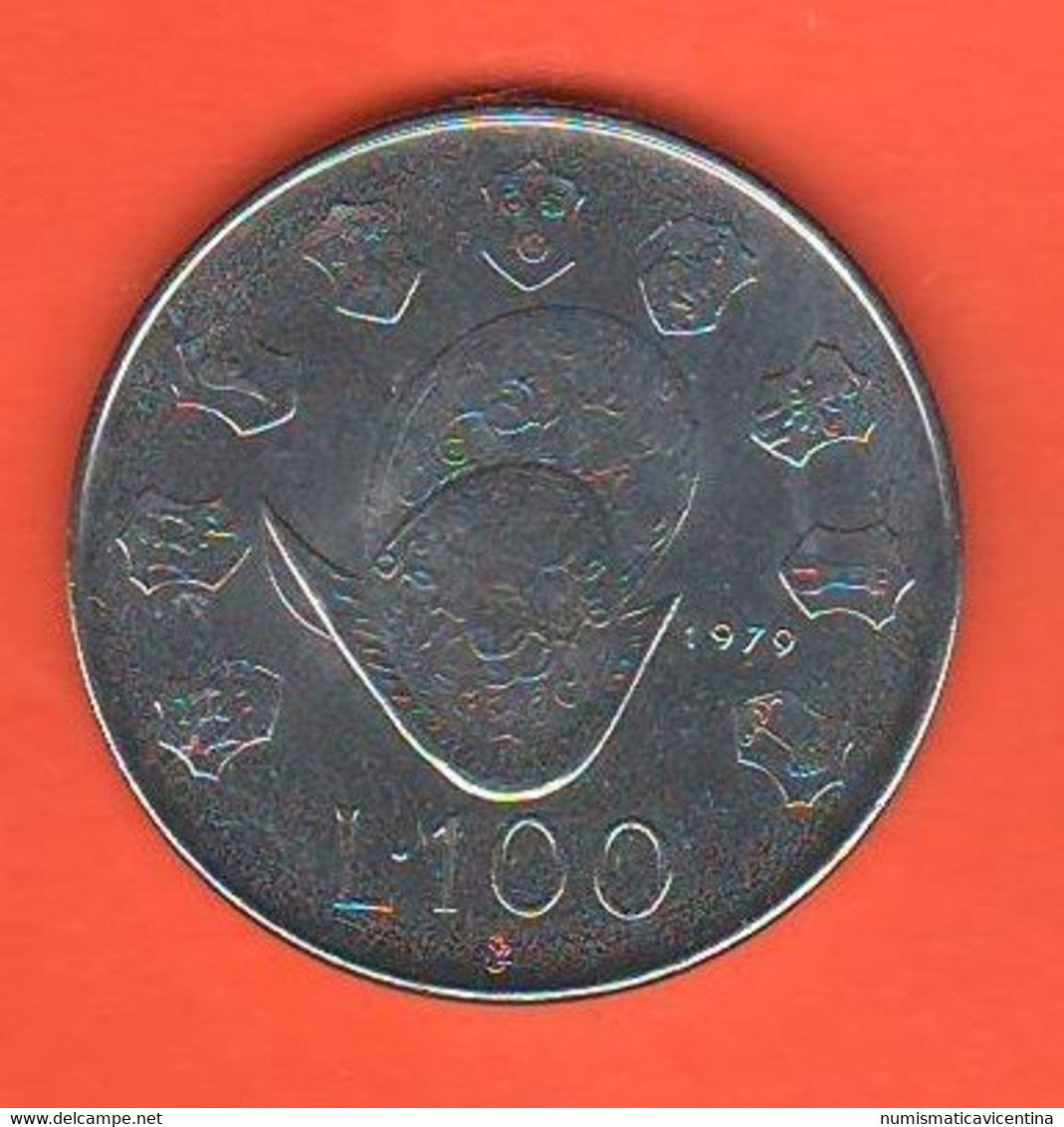 San Marino 100 Lire 1979 Steel Coin - San Marino