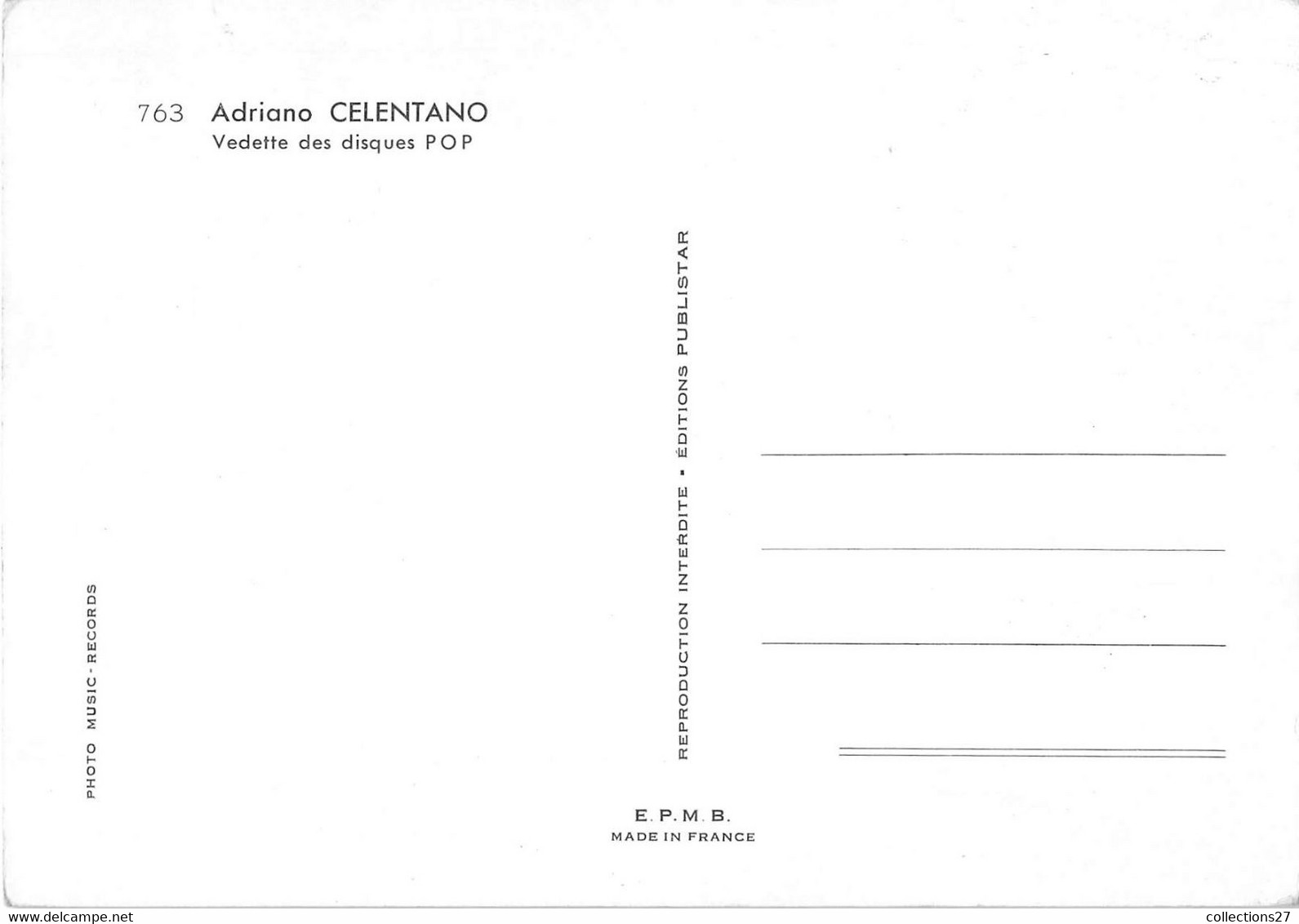 ADRIANO CELENTANO - Chanteurs & Musiciens