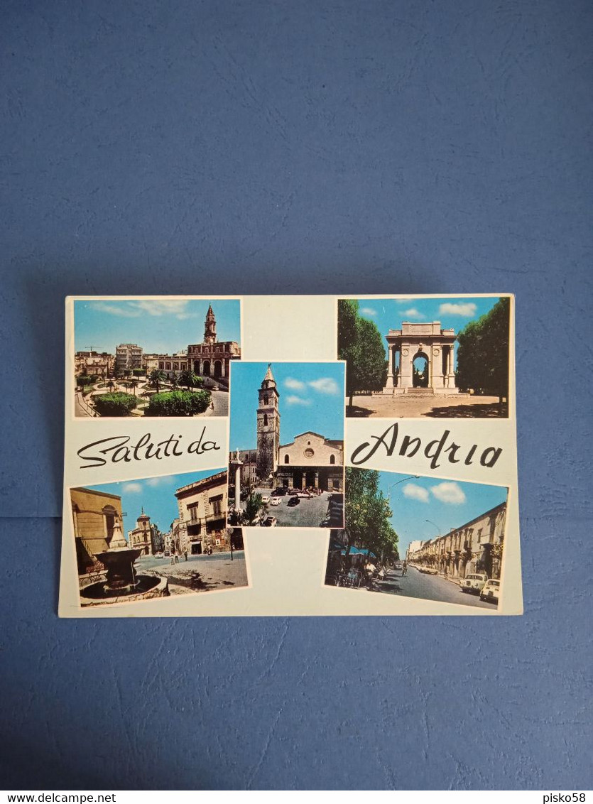 ITALIA-PUGLIA- ANDRIA-SALUTI-FG -1969 - Andria