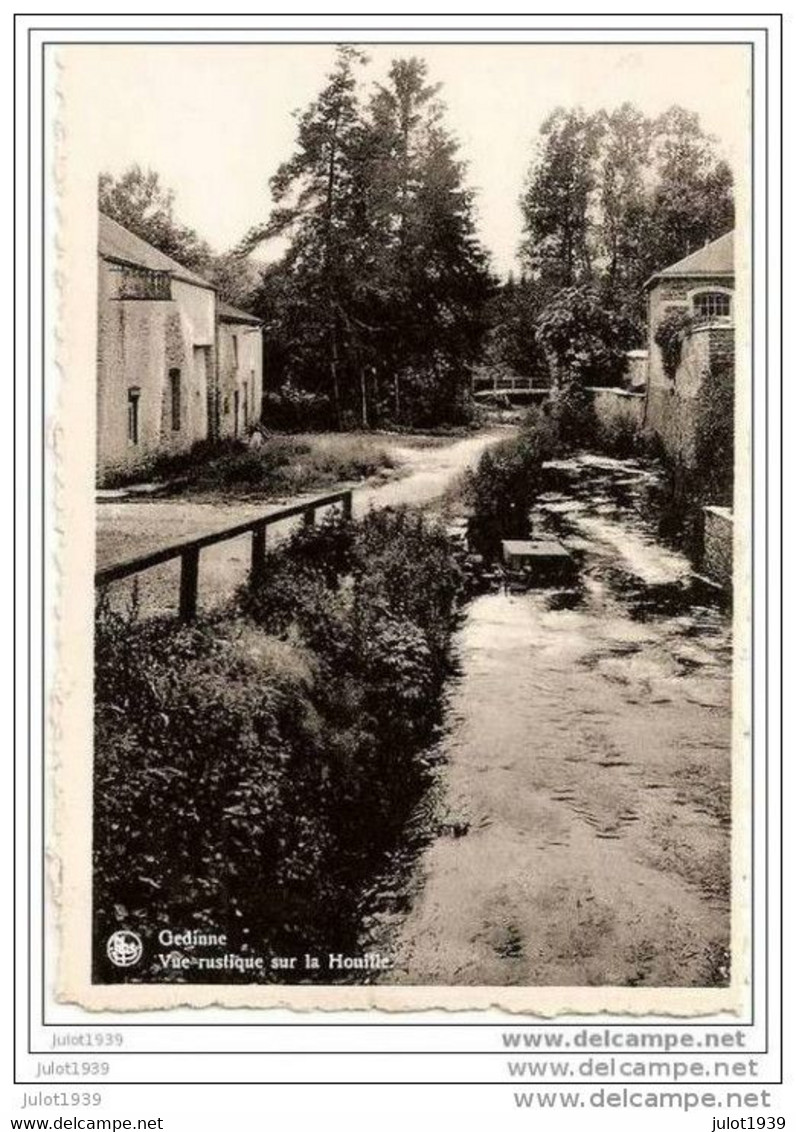 GEDINNE ..-- Vue Rustique Sur La Houille . - Gedinne