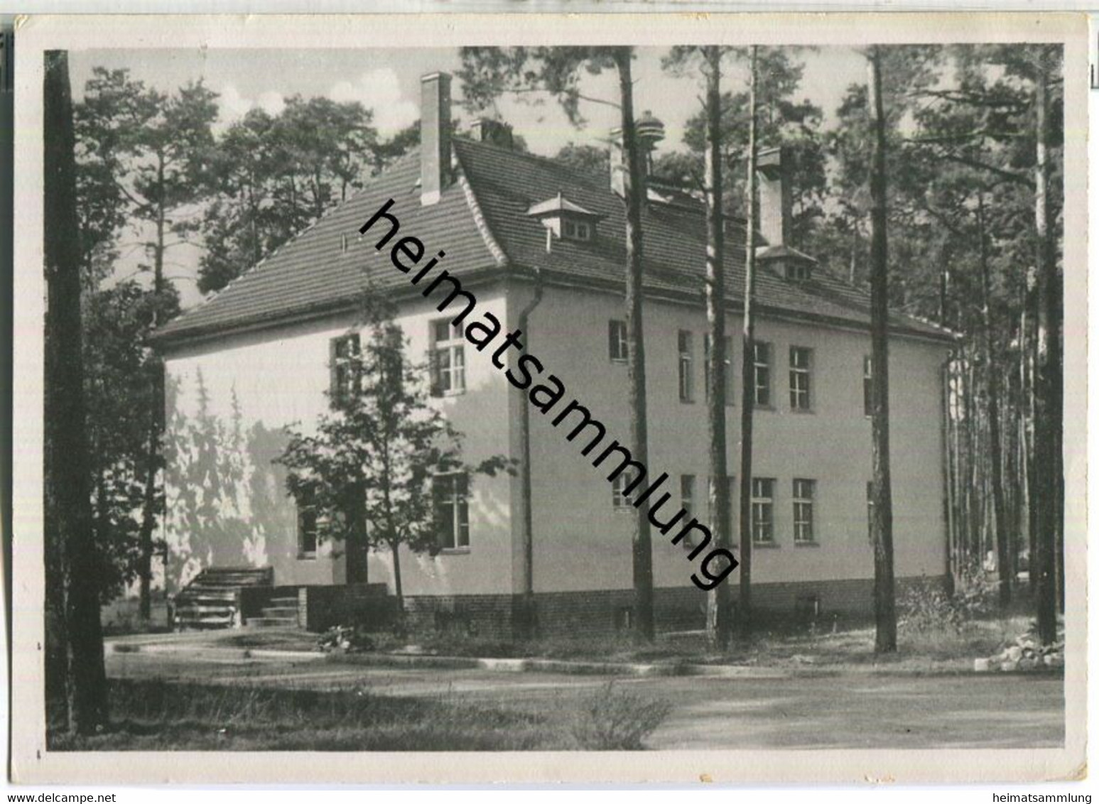 Forst Zinna - Deutsche Verwaltungs-Akademie Walter Ulbricht - Ambulatorium - AK-Grossformat - Jueterbog