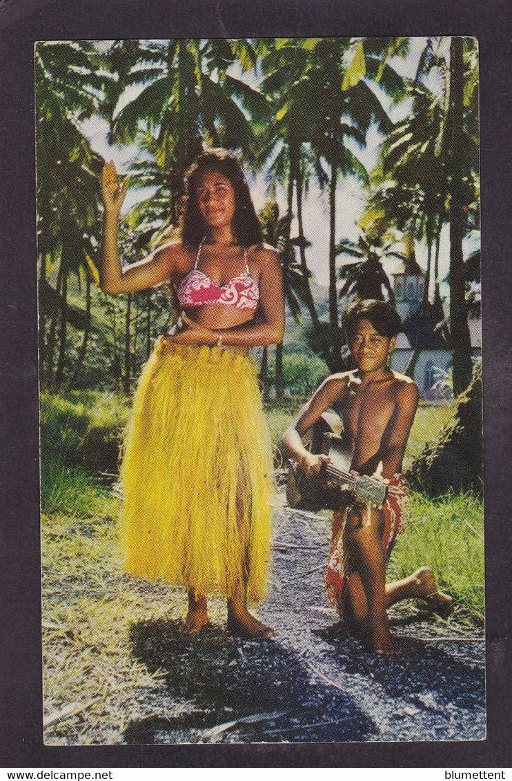 CPSM Tahiti Océanie Polynésie Française écrite - Tahiti