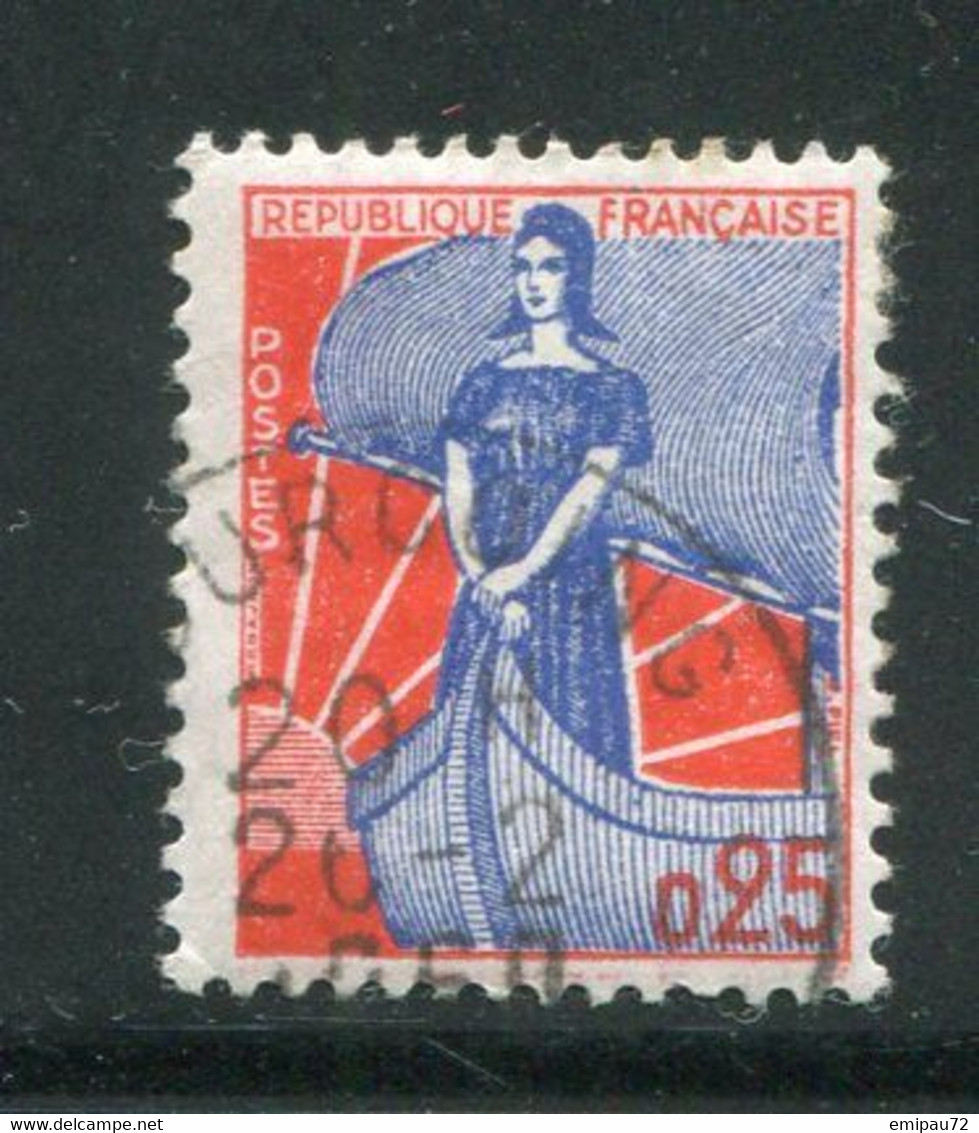 FRANCE-Y&T N°1234- Oblitéré - 1959-1960 Marianna Alla Nef