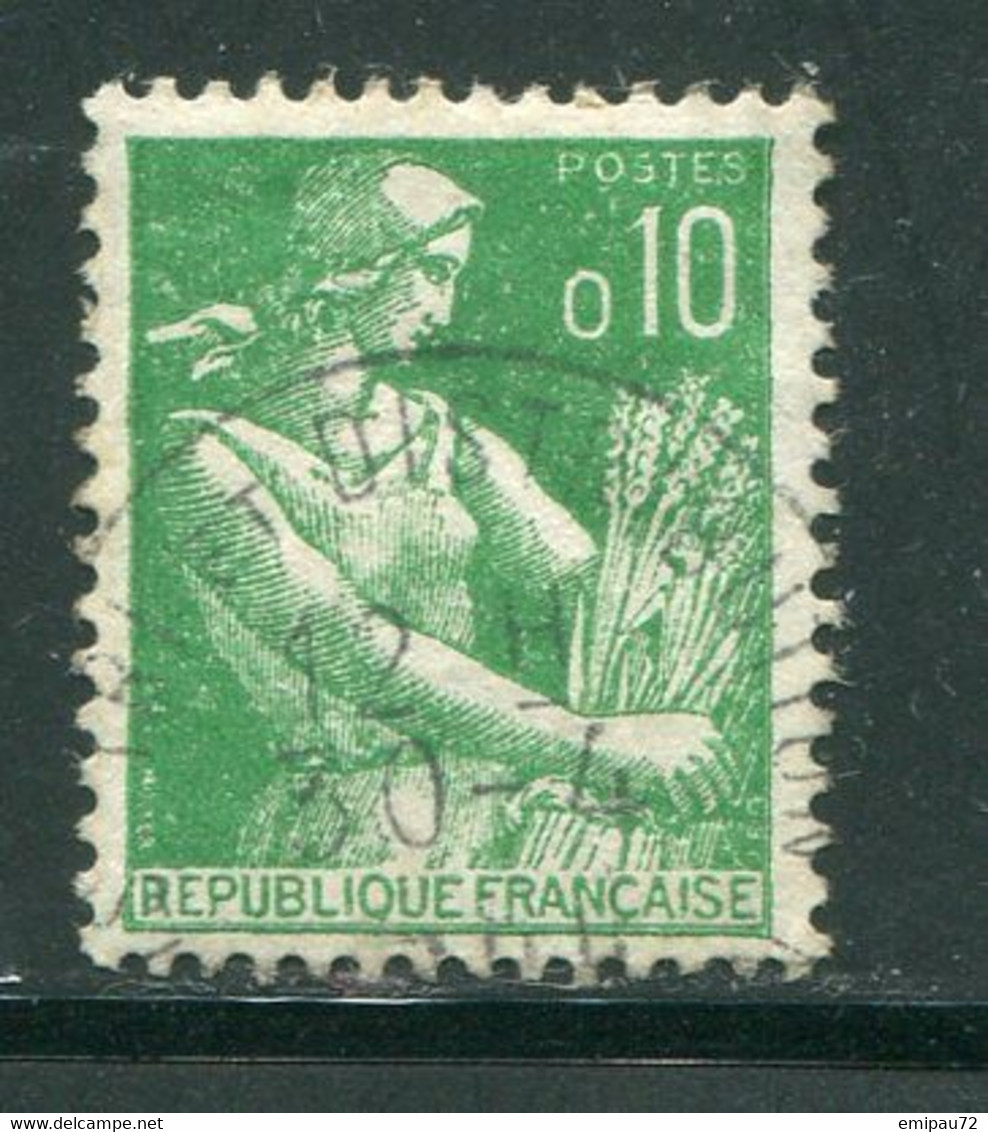 FRANCE-Y&T N°1231- Oblitéré - 1957-1959 Mietitrice