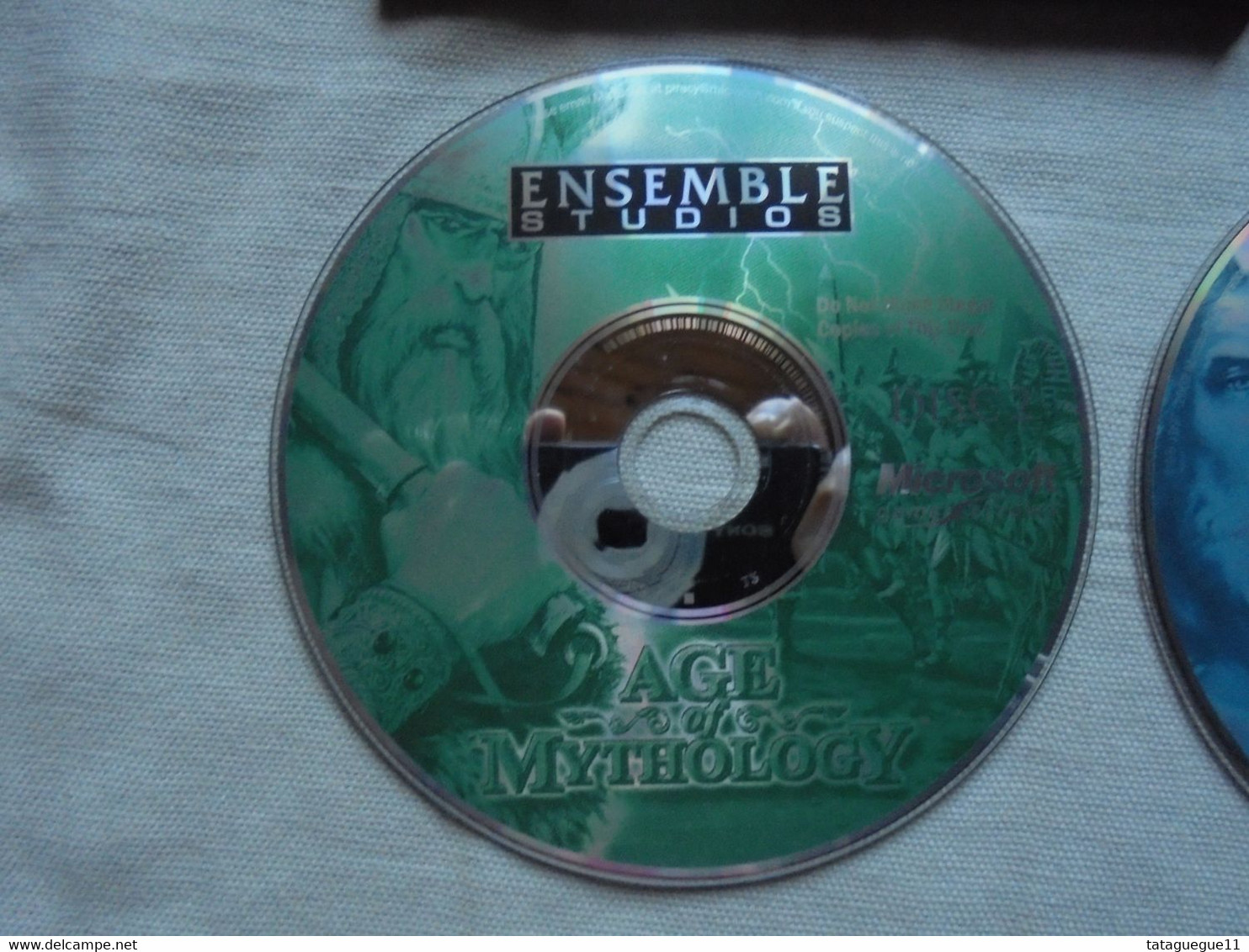 Vintage - Jeu PC CD Games - Age Of Mythology - 2002 - Giochi PC