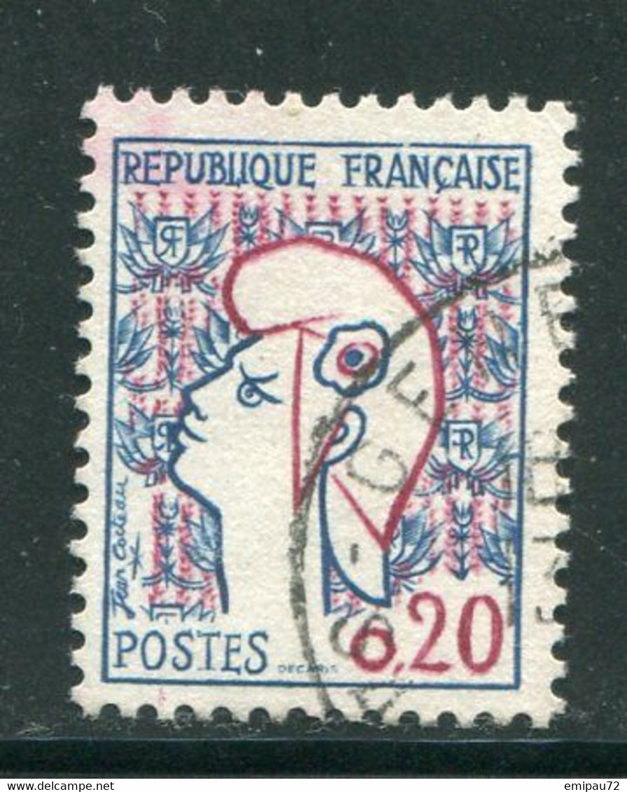 FRANCE-Y&T N°1282- Oblitéré - 1961 Marianni Di Cocteau