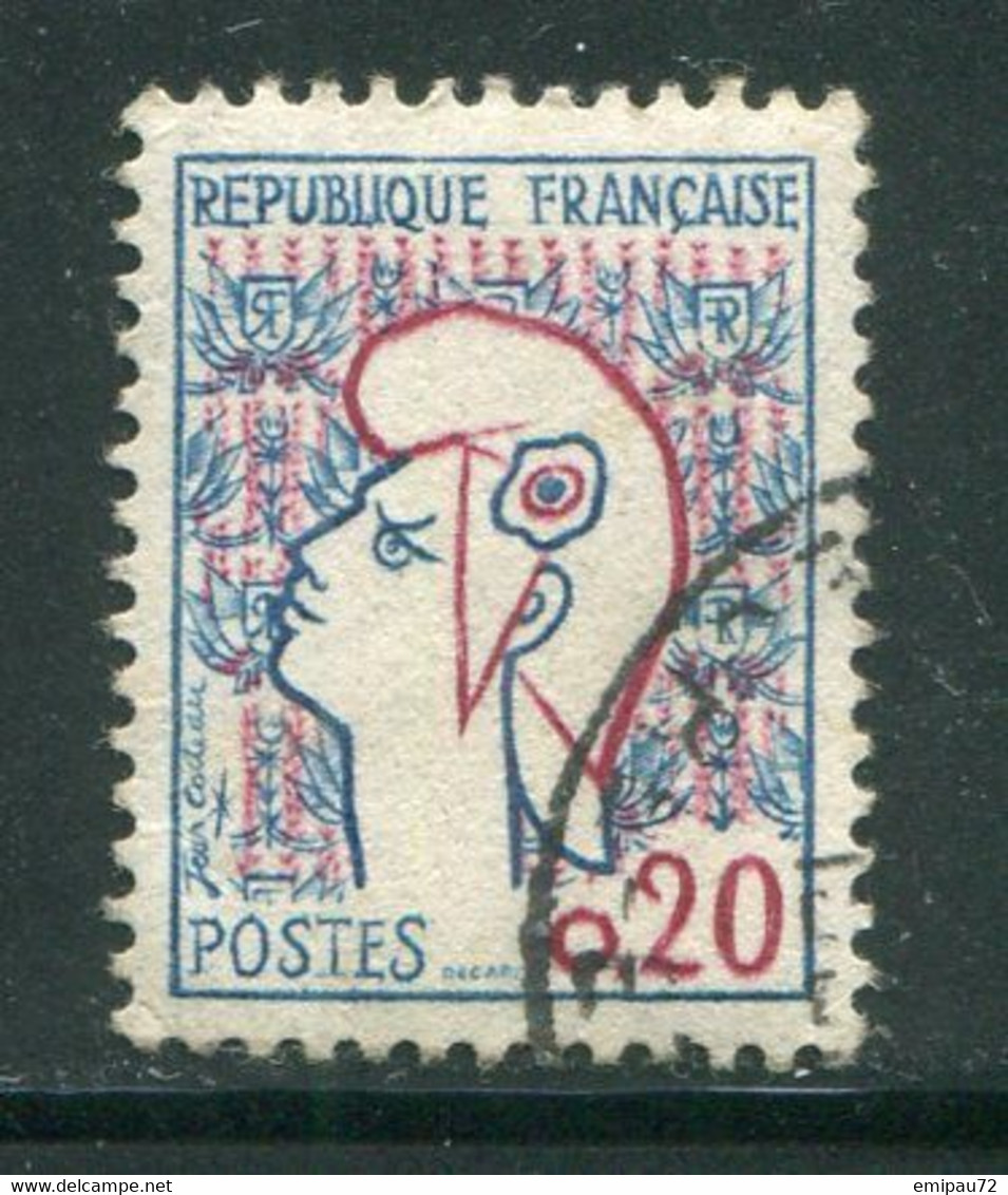 FRANCE-Y&T N°1282- Oblitéré - 1961 Marianni Di Cocteau