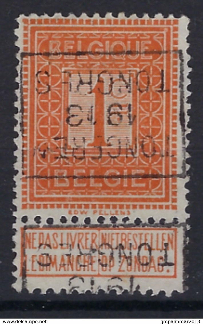 PELLENS Cijfer Nr. 108 Voorafgestempeld Nr. 2183 Positie  D TONGEREN  1913  TONGRES ; Staat Zie Scan ! Inzet Aan 20 € ! - Roulettes 1910-19