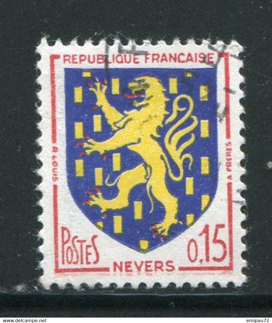 FRANCE-Y&T N°1354- Oblitéré (armoirie) - Timbres