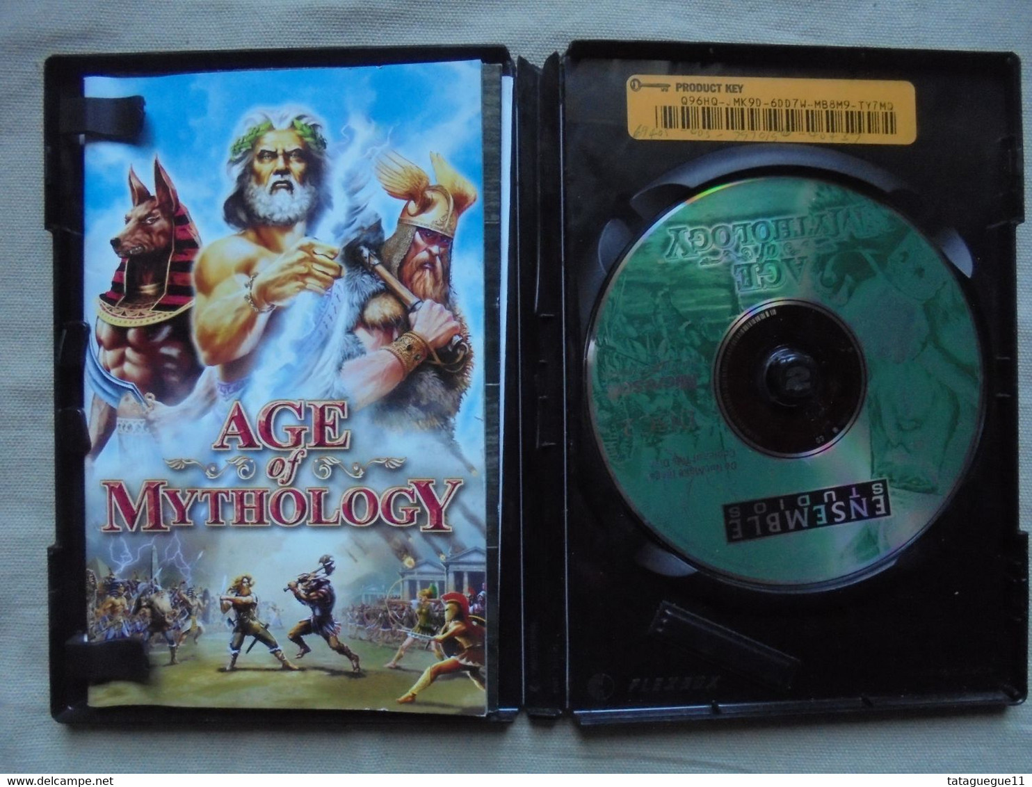 Vintage - Jeu PC CD Games - Age Of Mythology - 2002 - Giochi PC