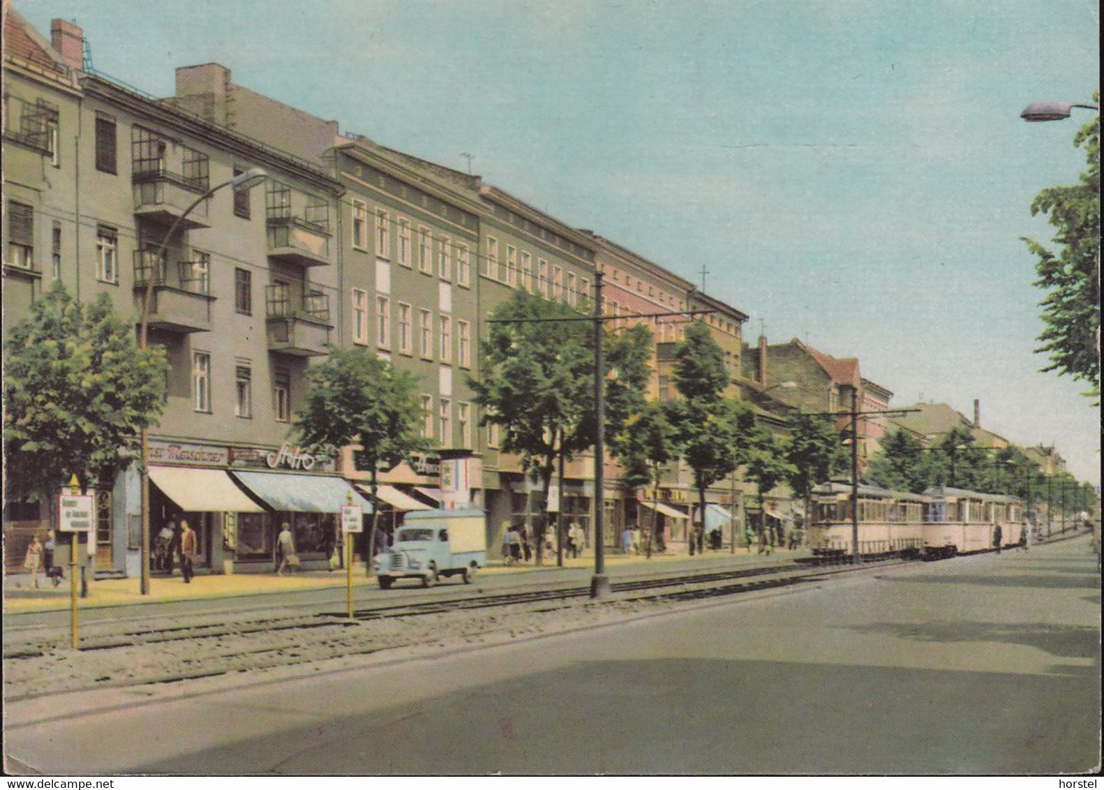 D-13088 Berlin - Weissensee - Klement-Gottwald-Allee - Straßenbahn - Tram - Pankow