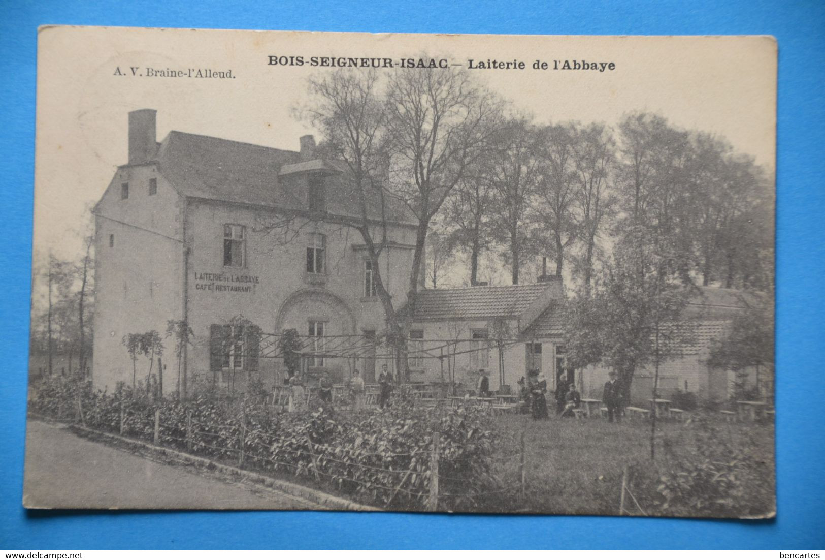 Bois-Seigneur-Isaac 1910: Laiterie De L'Abbaye Animée - Eigenbrakel