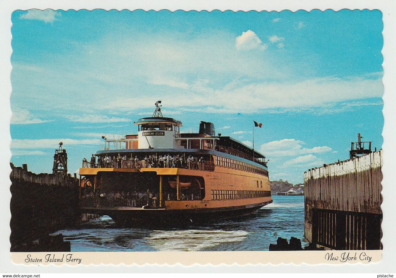 New York City - Staten Island Ferry - By Manhattan Post Card Inc. No DR-34647-D - Size 4 X 6 - Unused - 2 Scans - Staten Island