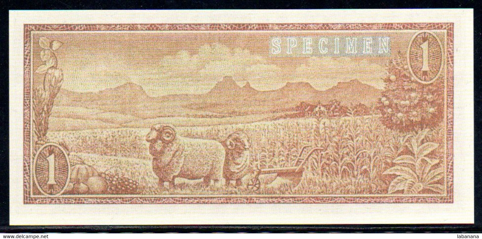 515-Billet De Fantaisie Afrique Du Sud 1 Rand Mandela Specimen - Fiktive & Specimen