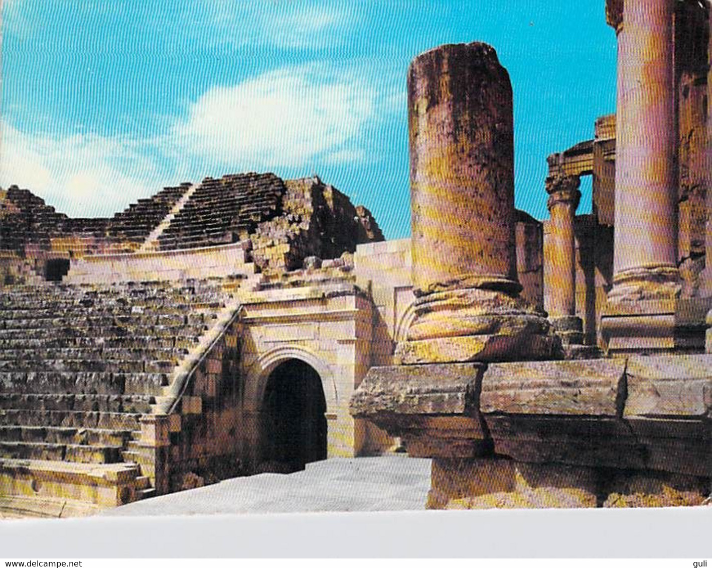 Asie-Jordanie JORDAN  Part Of Amphitheatre De Jerash JERASH (ruines Romaines  Ruins)  *PRIX FIXE - Jordan
