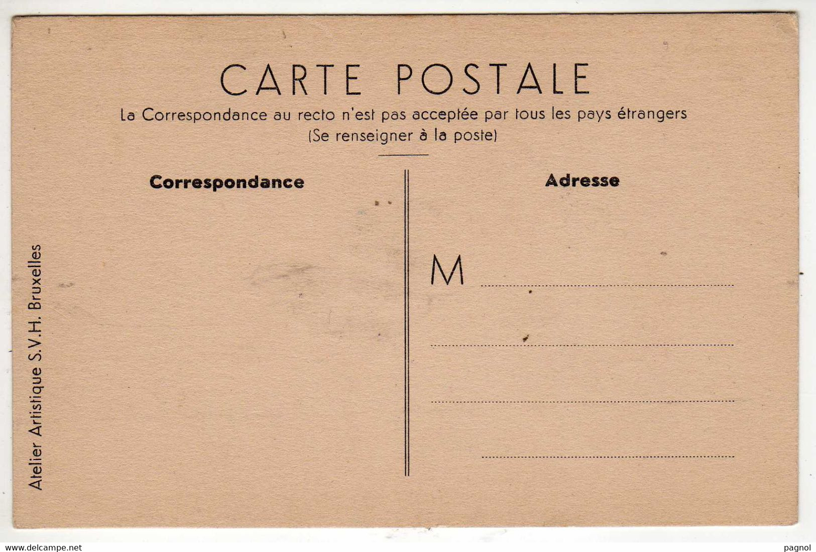 Fantaisies : Carte Avec Découpis Timbres :Joyeuses Pâques - Autres & Non Classés