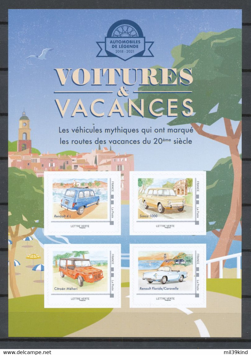 FRANCE - 2020 -  Collectors - Voitures Et Vacances - Neuf - Collectors