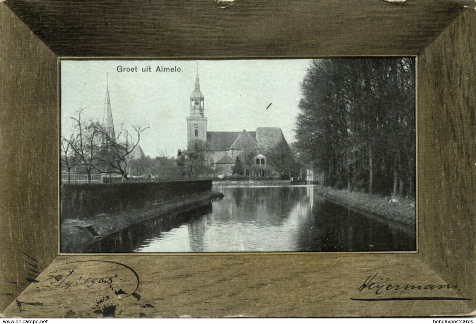 Nederland, ALMELO, Zicht Op Kerken (1905) Ansichtkaart - Almelo