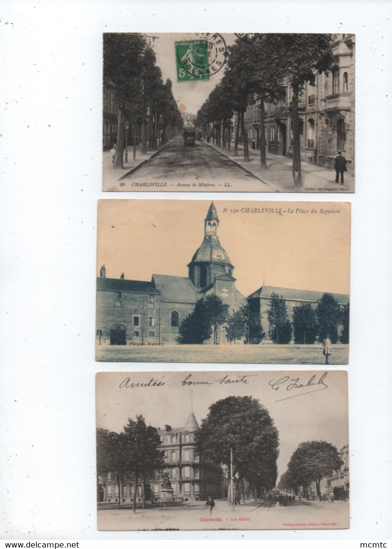 5 Cartes - Charleville  -( Ardennes - 08 ) - Charleville