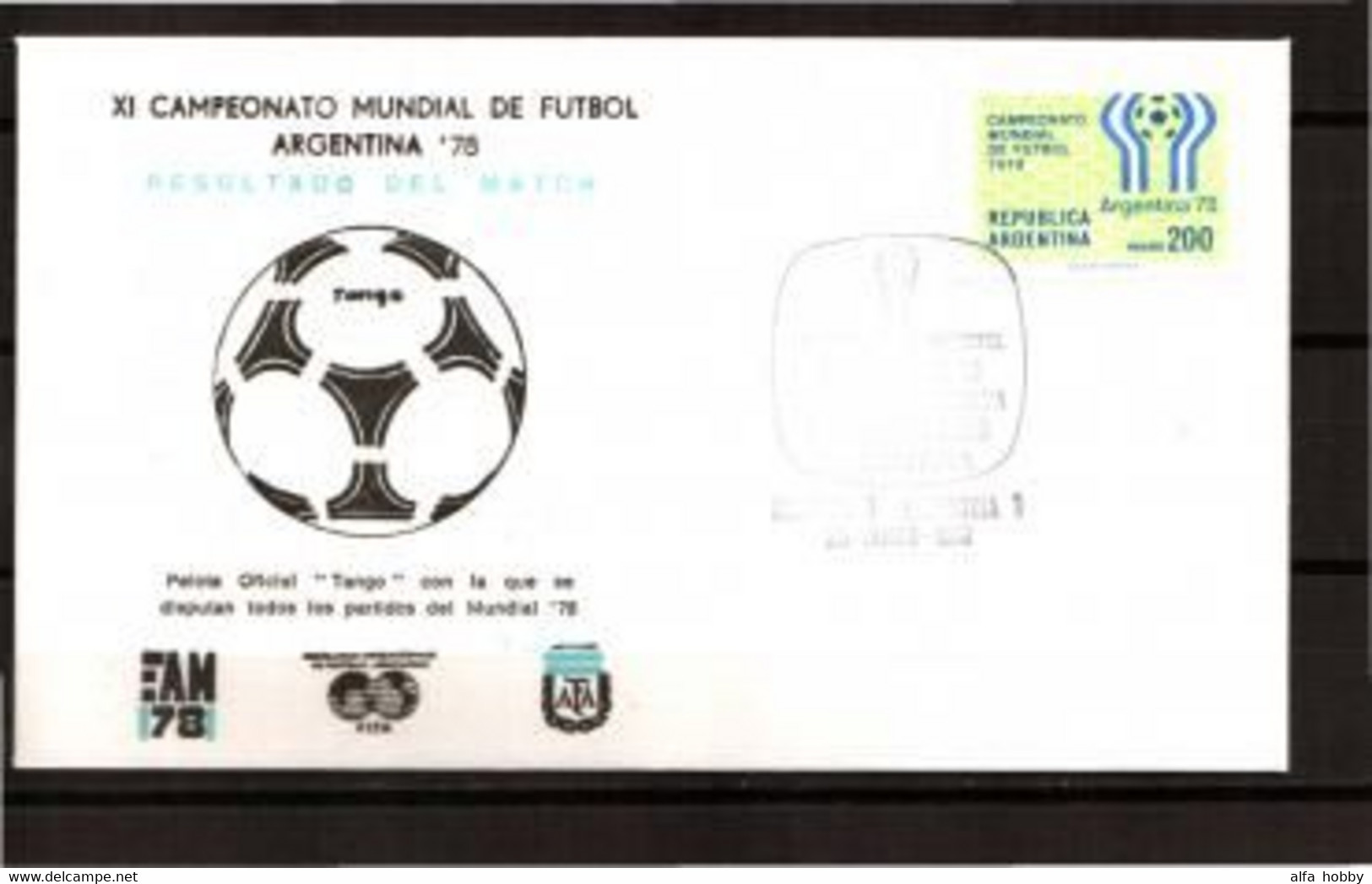 Argentina-Holland, Final Game World Cup 1978, Cover - 1978 – Argentina