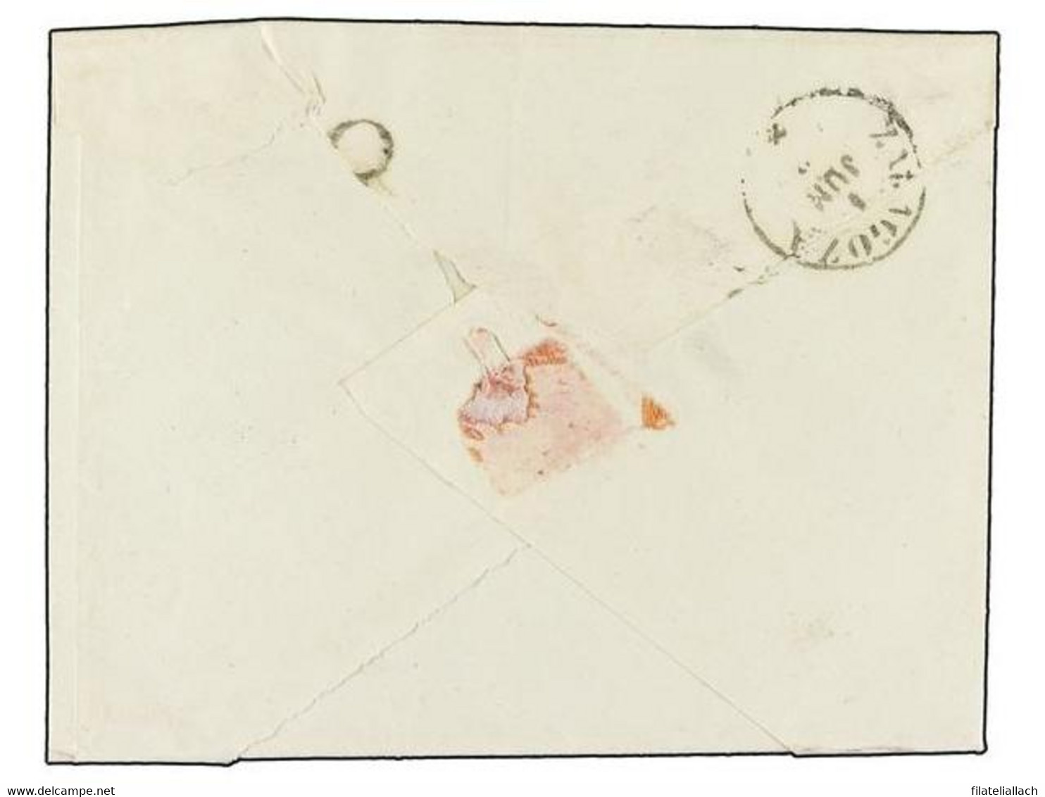 SPAIN: PREPHILATELIC MARKS  DP04 ARAGON - ...-1850 Préphilatélie