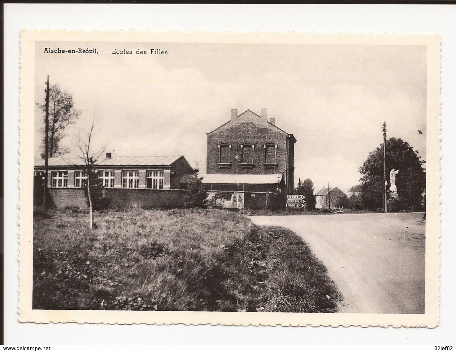 Aische En Refail : écoles Des Filles  1938 - Eghezée