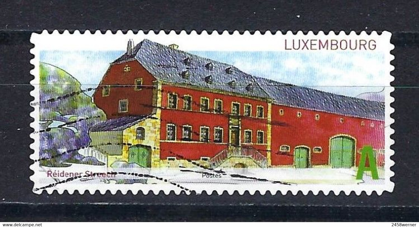 Luxemburg 2011, Nr. 1927, Architektur: Gutshöfe, Rédange Gestempelt Used - Used Stamps