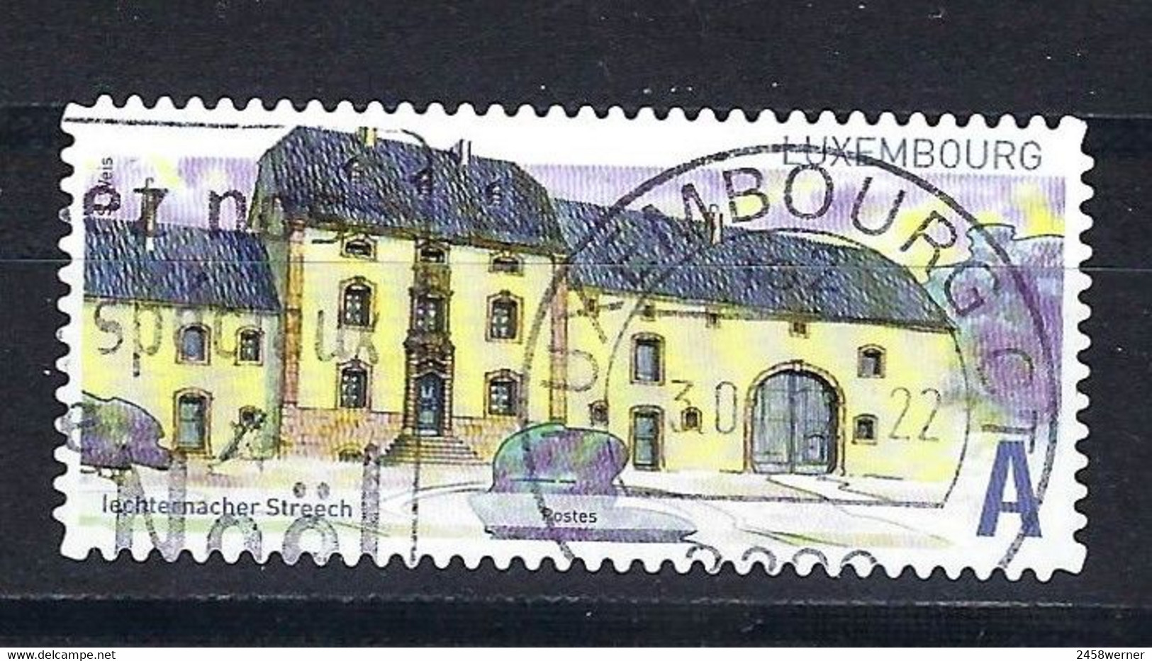 Luxemburg 2011, Nr. 1928, Architektur: Gutshöfe, Echternach Gestempelt Used - Used Stamps