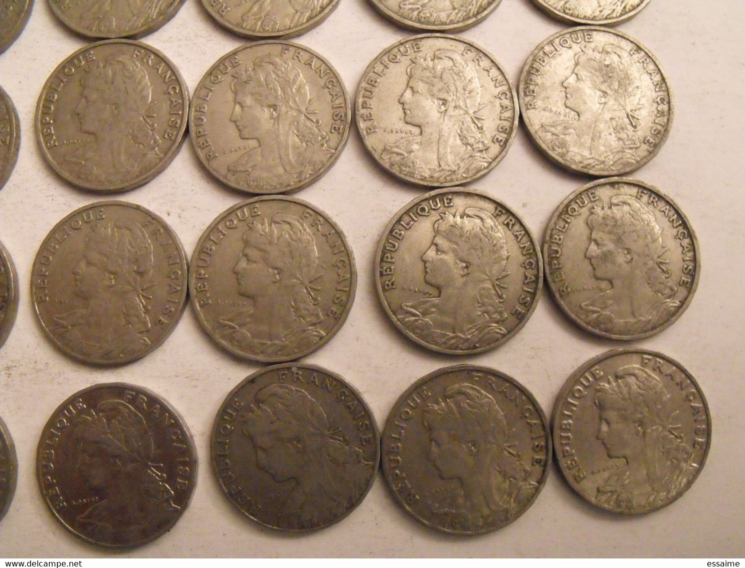 France. lot de 48 pièces de 25 centimes. 1904/1905.