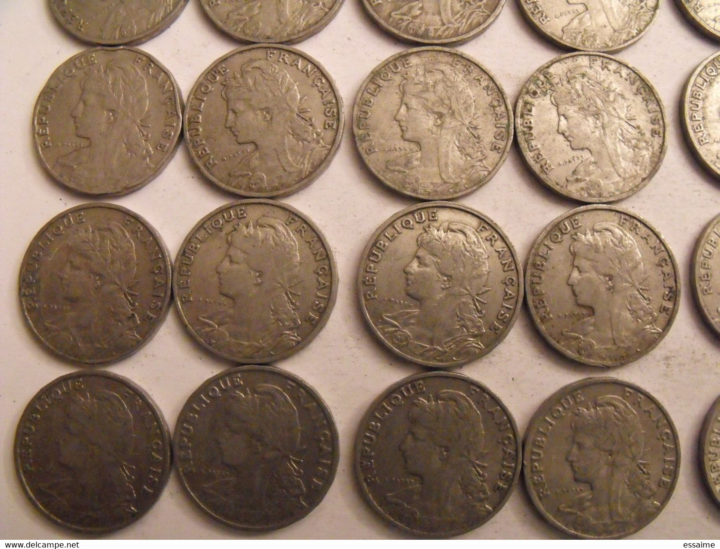 France. lot de 48 pièces de 25 centimes. 1904/1905.