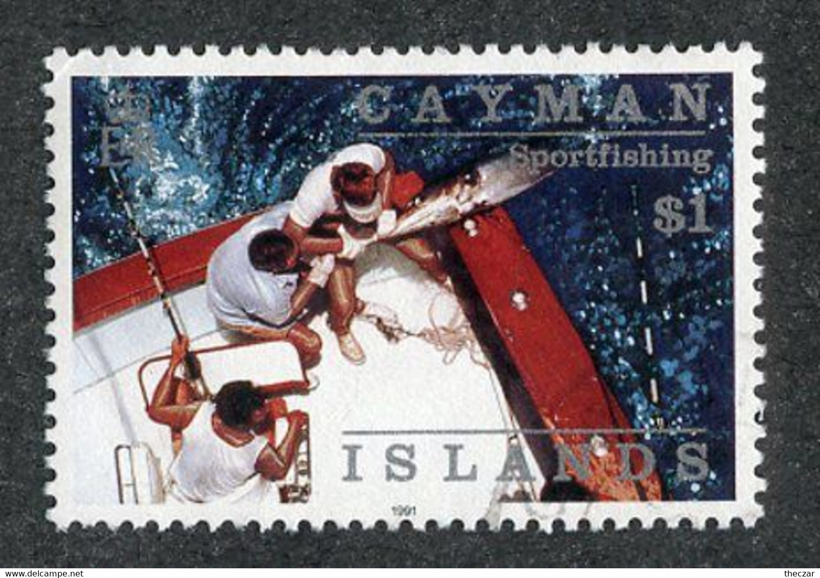 BC 1324 Cayman 1991 (o) Sc.#645  Offers Welcome! - Kaimaninseln