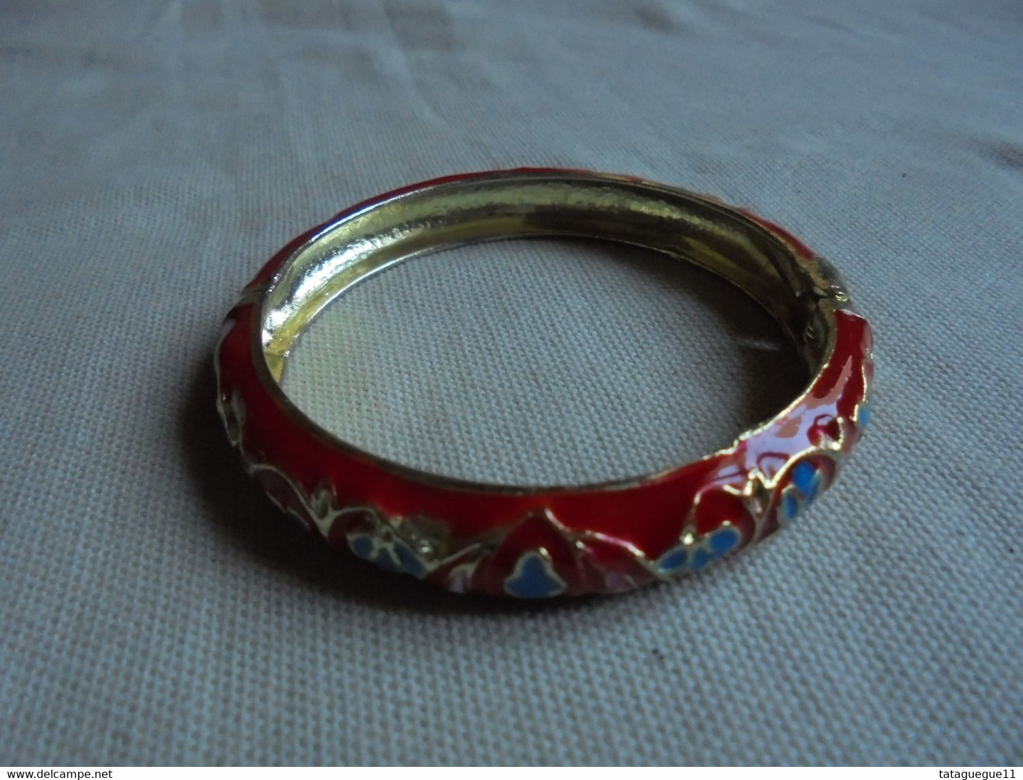 Vintage - Bijou Fantaisie - Bracelet Rouge - Armbänder