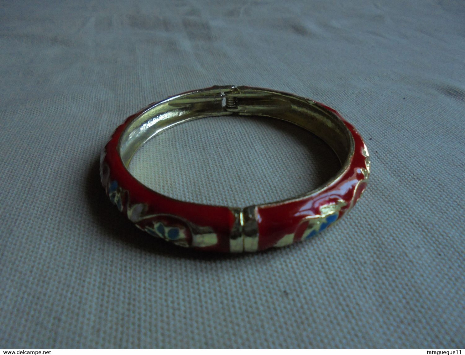 Vintage - Bijou Fantaisie - Bracelet Rouge - Armbänder