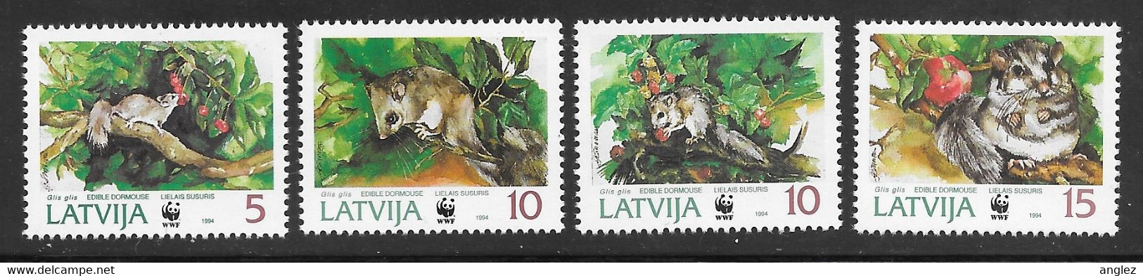 Latvia - 1994 The Fat Dormouse 4v MNH - Lettonia