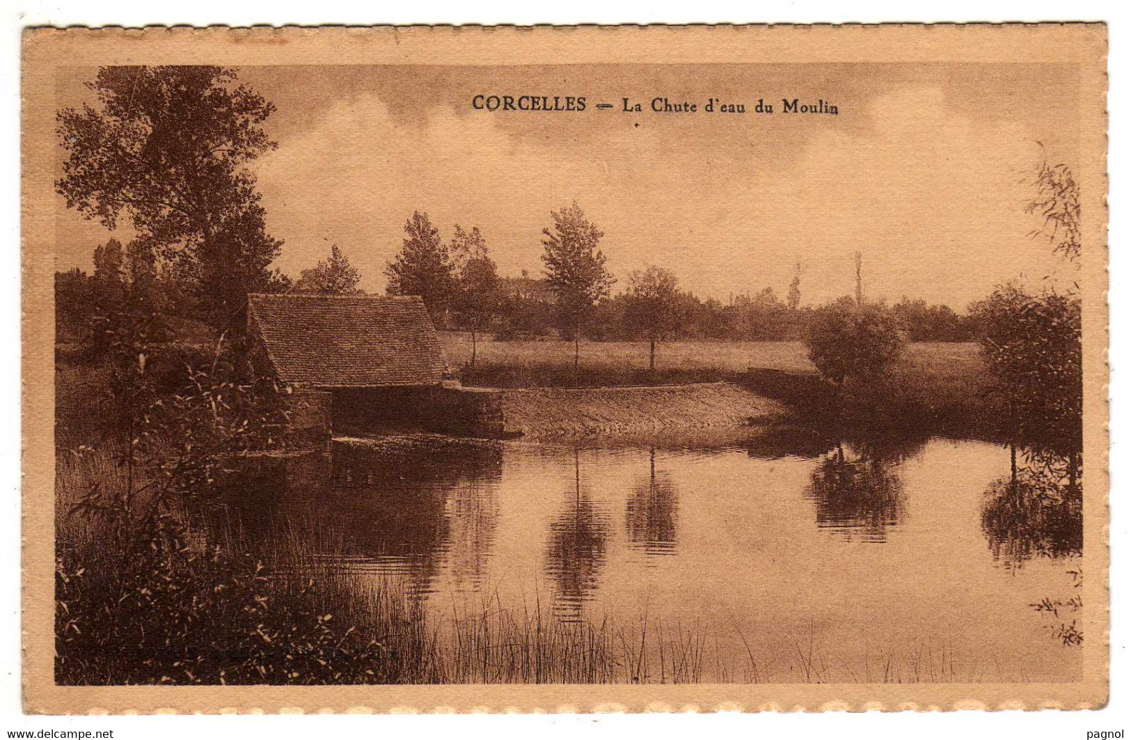 01 : Corcelles : La Chute D'eau Du Moulin - Zonder Classificatie