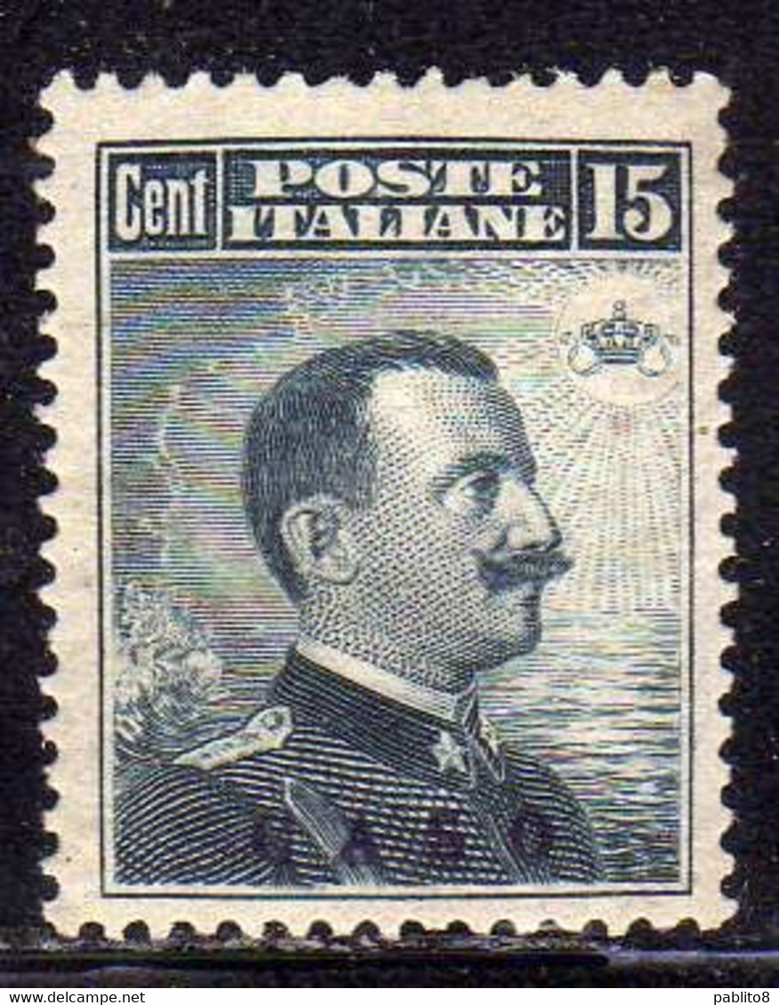 COLONIE ITALIANE EGEO 1912 CASO CENT. 15c MNH BEN CENTRATO - Aegean (Caso)