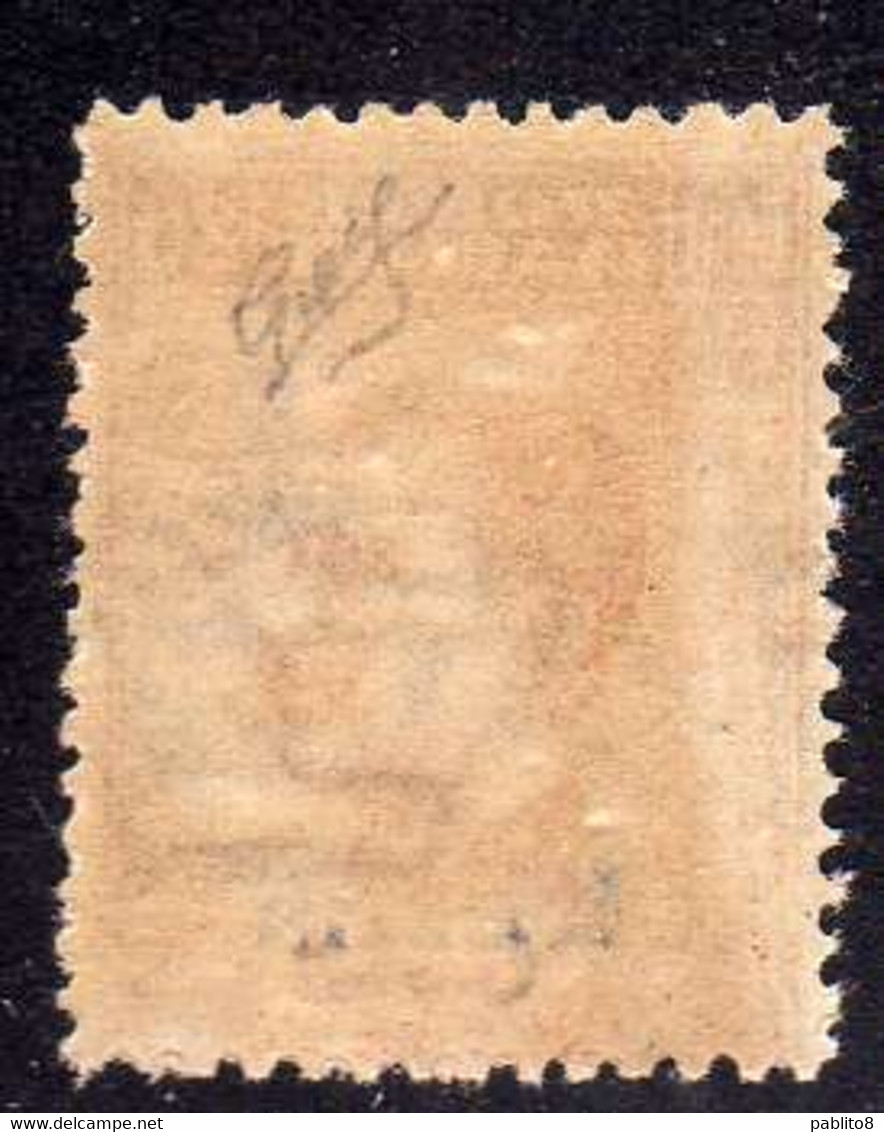 COLONIE ITALIANE EGEO 1921 - 1922 LERO (LEROS) CENT. 20c CON FILIGRANA WATERMARK MNH FIRMATO SIGNED - Ägäis (Lero)