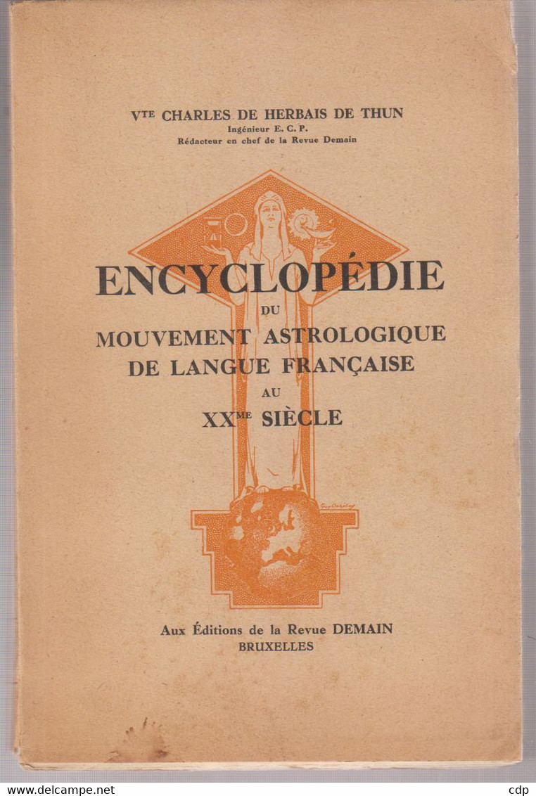 RARE Encyclopédie Astrologique De Langue Française Au XXe   1944 - Astronomia