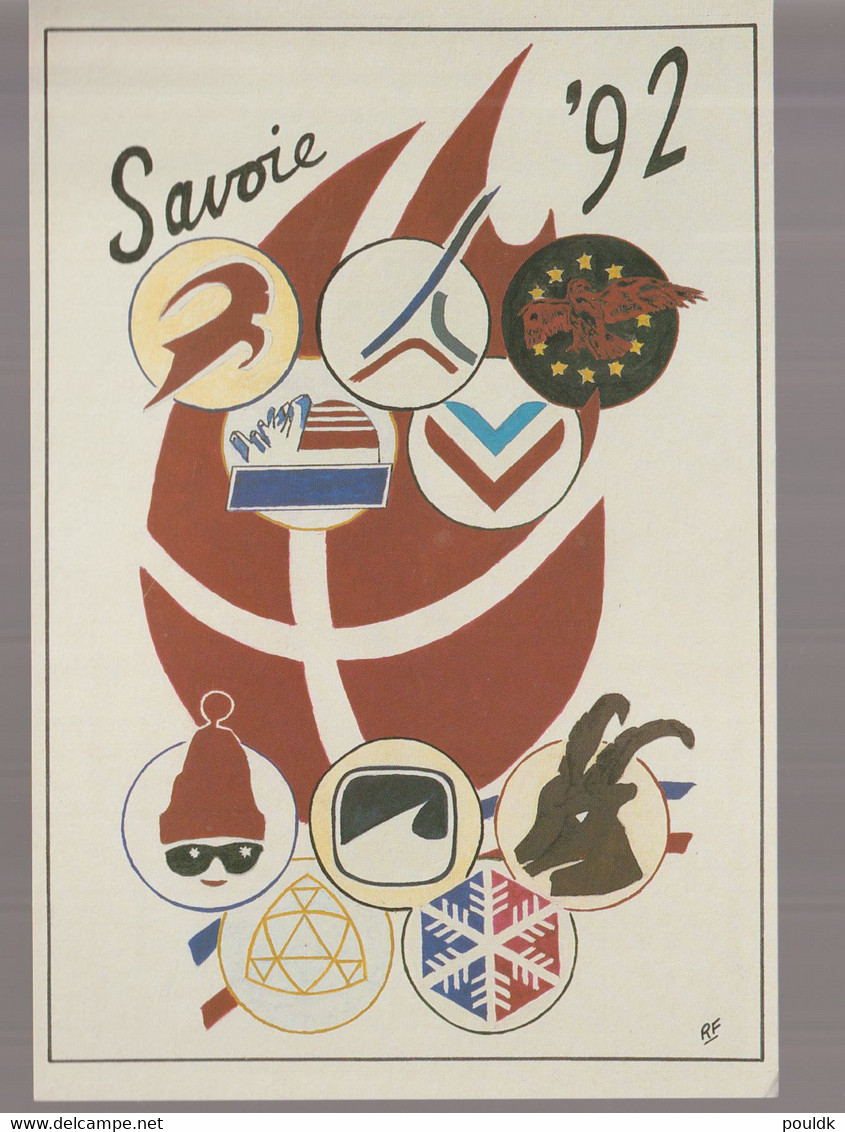 Olympic Winter Games 1992 - The Olympic Resorts Savoie Made By SOC - Mint  (G122-10) - Invierno 1992: Albertville