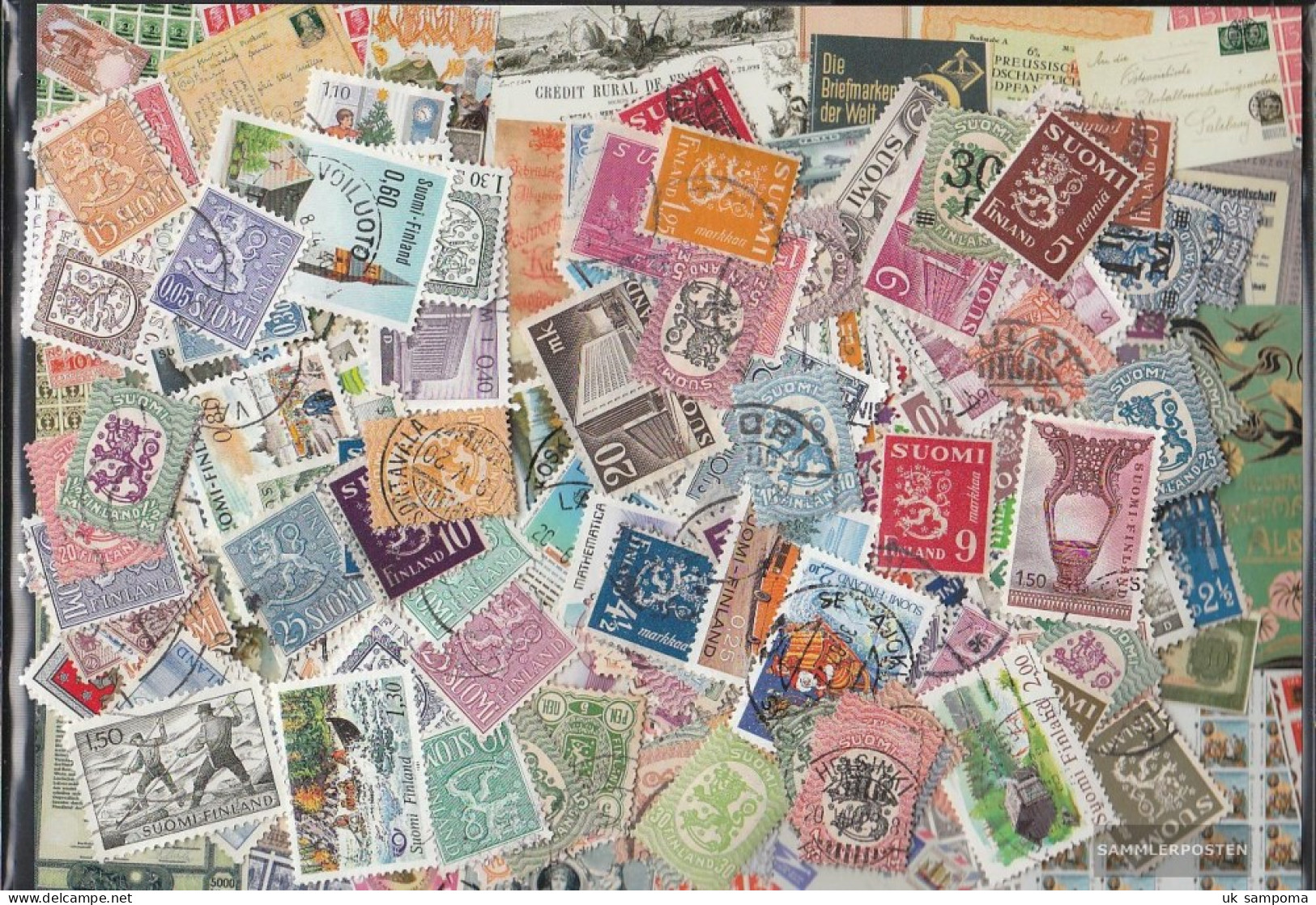 Finland 200 Different Stamps - Verzamelingen
