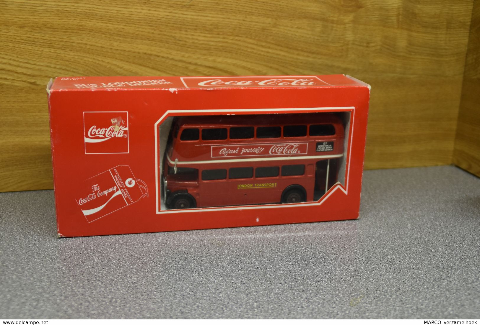 Coca-cola Company HARTOY Inc. 1979 London Bus Dubbeldekker - Other & Unclassified