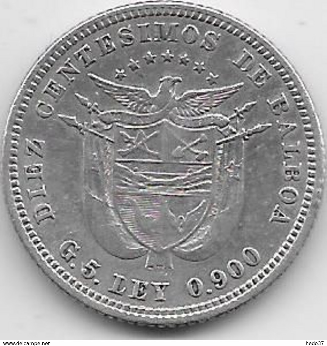 Panama - 10 Centisimos Argent - 1904 - TTB - Panamá