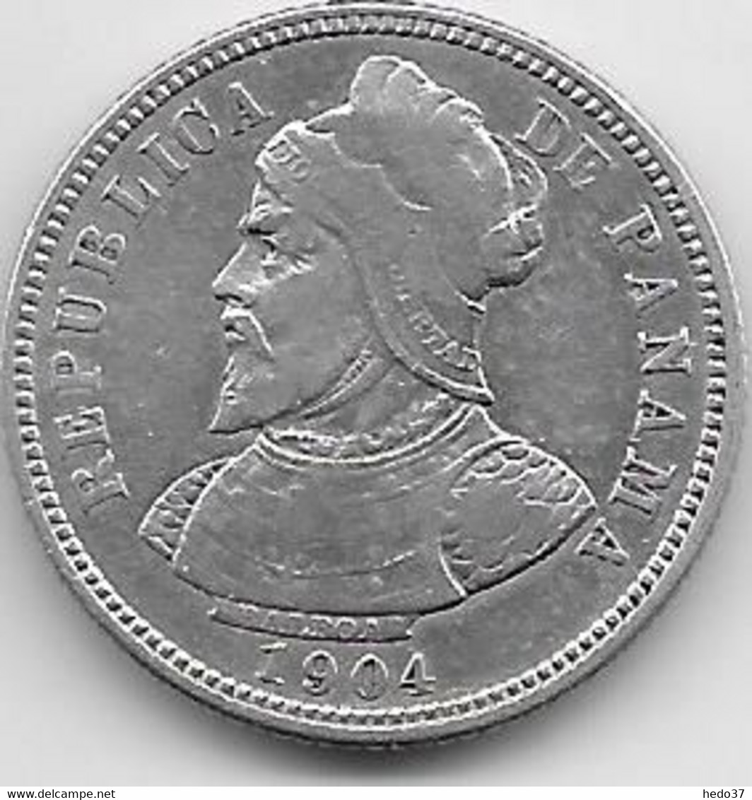 Panama - 10 Centisimos Argent - 1904 - TTB - Panamá