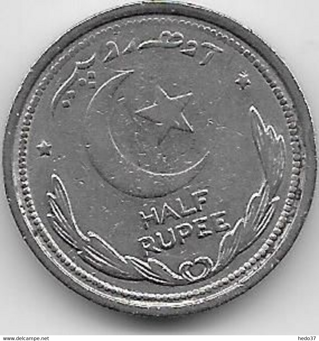 Pakistan - 1/2 Rupee - 1948 - TTB - Pakistan