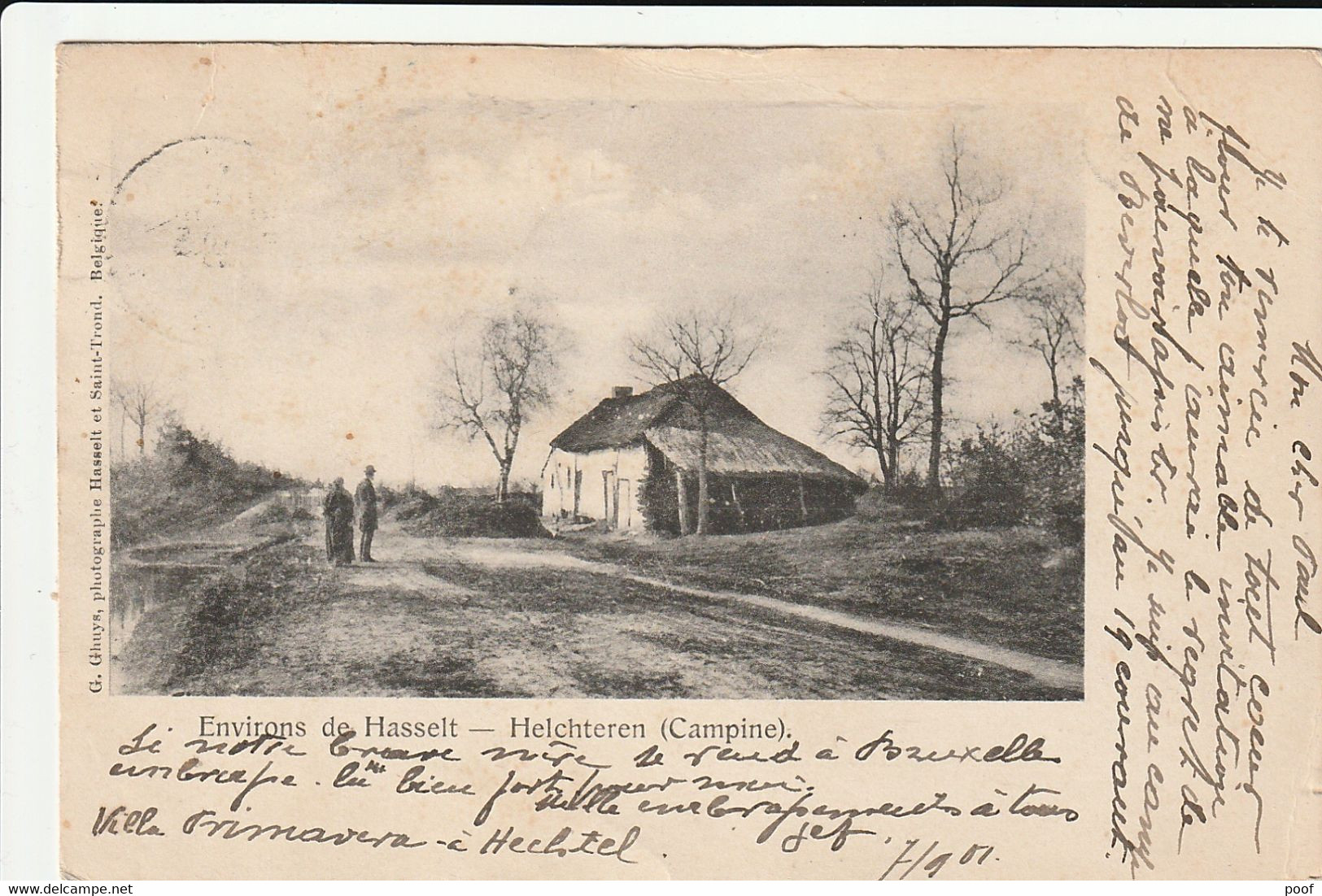 Helchteren : Environs De Hasselt ( Oude Hoeve ) 1901 - Houthalen-Helchteren